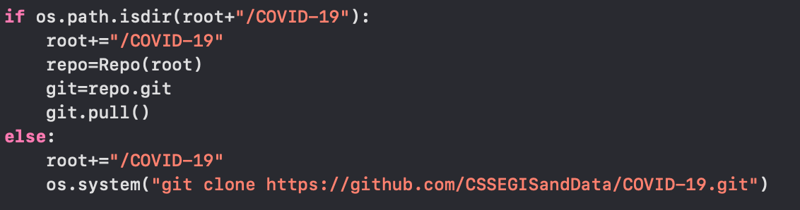 python How to automatically pull the latest commit from a git