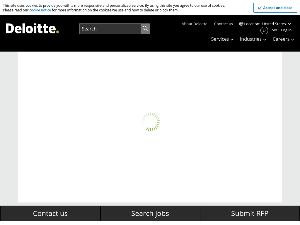 Deloitte Careers Search