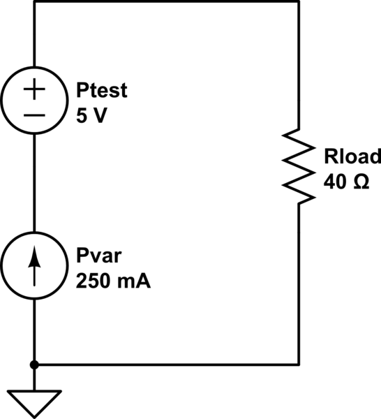 Control the current of a power supply using another variable power