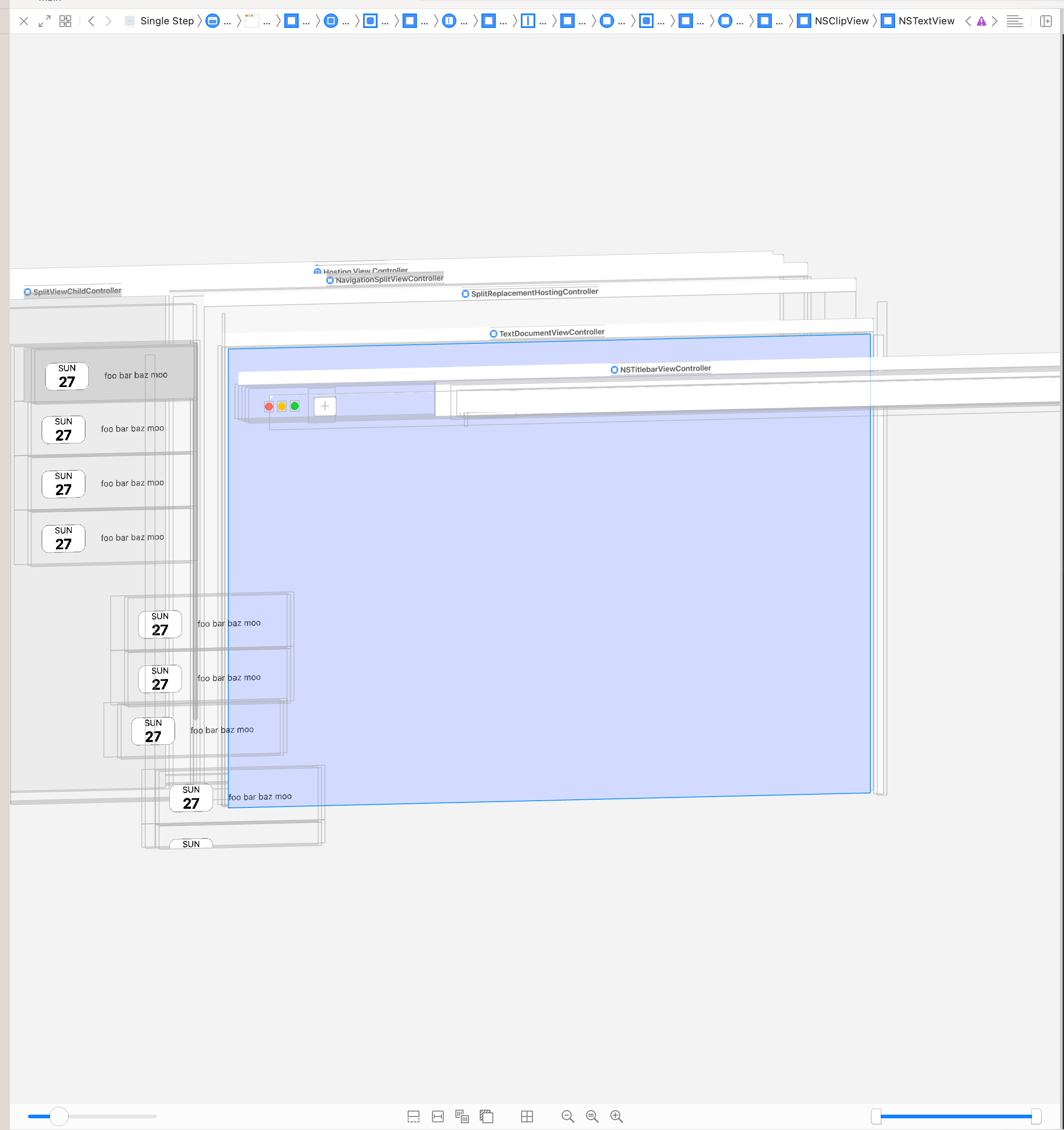 swift Scrollable NSTextView with custom NSTextStorage for formatting