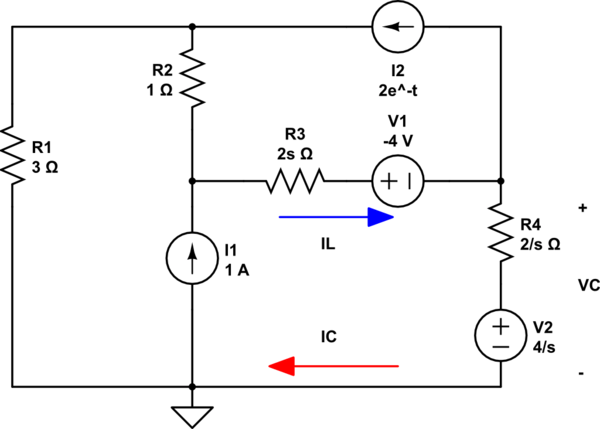 Laplace Transform (Voltage Transformation) Electrical Engineering