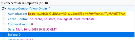 spring security How to get headers from a response in Angular 5