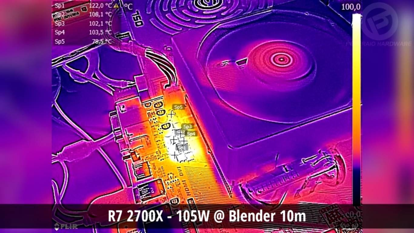 Electronic attach a heat sink to the inductors on the motherboard