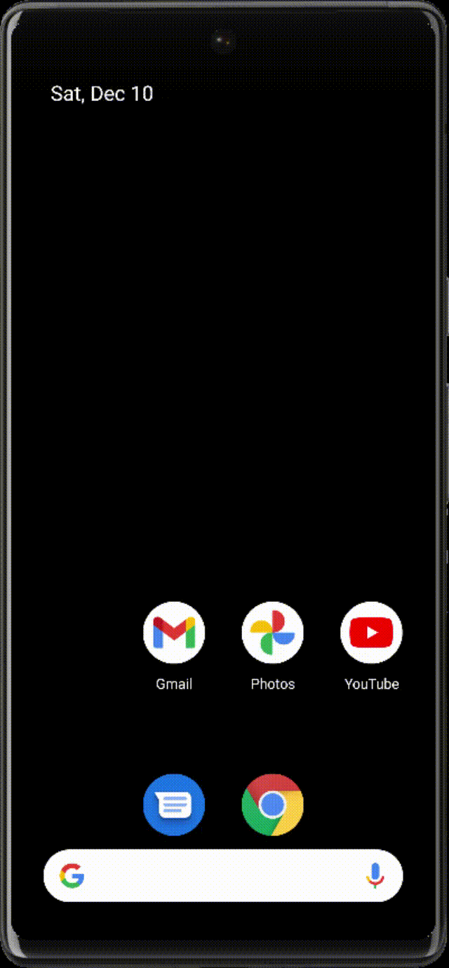 react native Android Studio Virtual android device blinking Stack