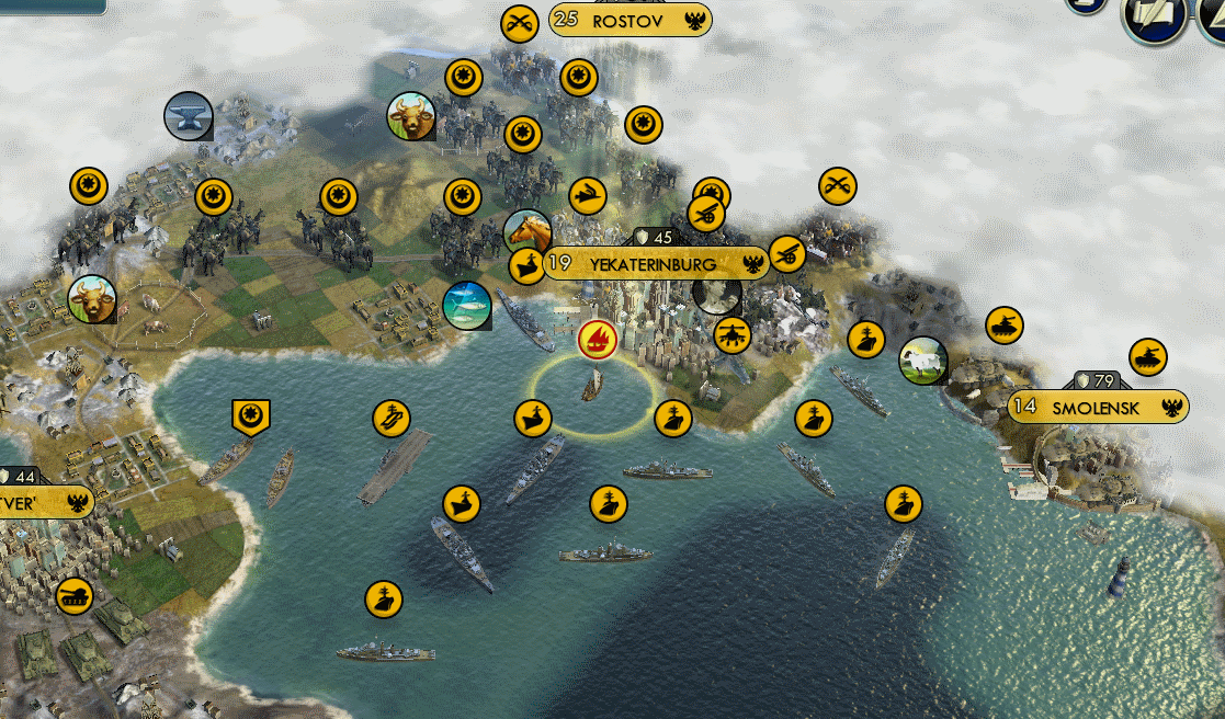 civilization 5 Enemy units spawn nearby on Immortal? Arqade