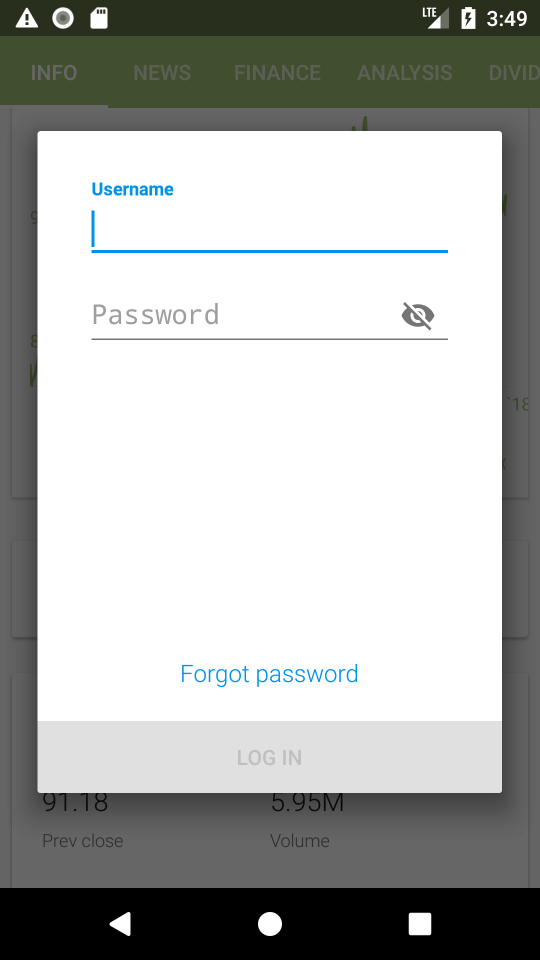android My custom view DialogFragment is not resize when keyboard is