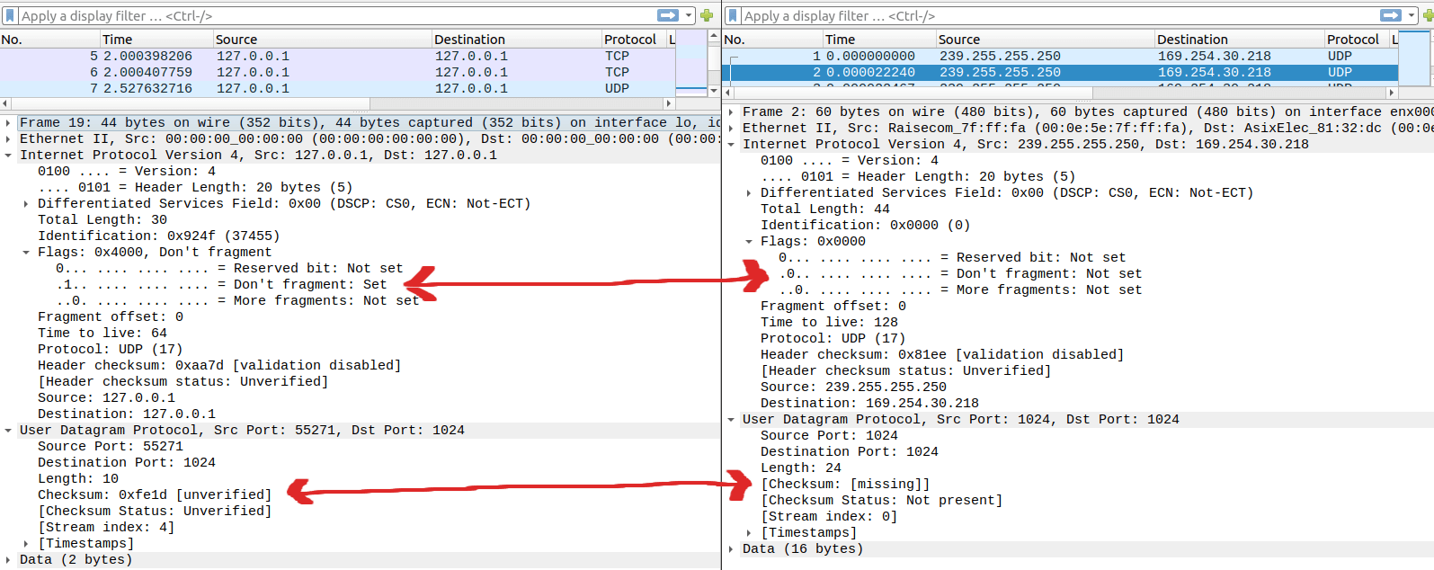 sockets Receive UDP packets Stack Overflow