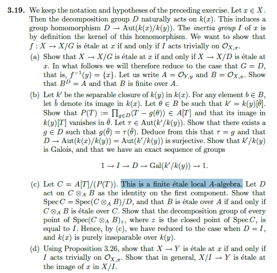 field theory Show that A[T]/(P(T)) is a local flat Aalgebra where