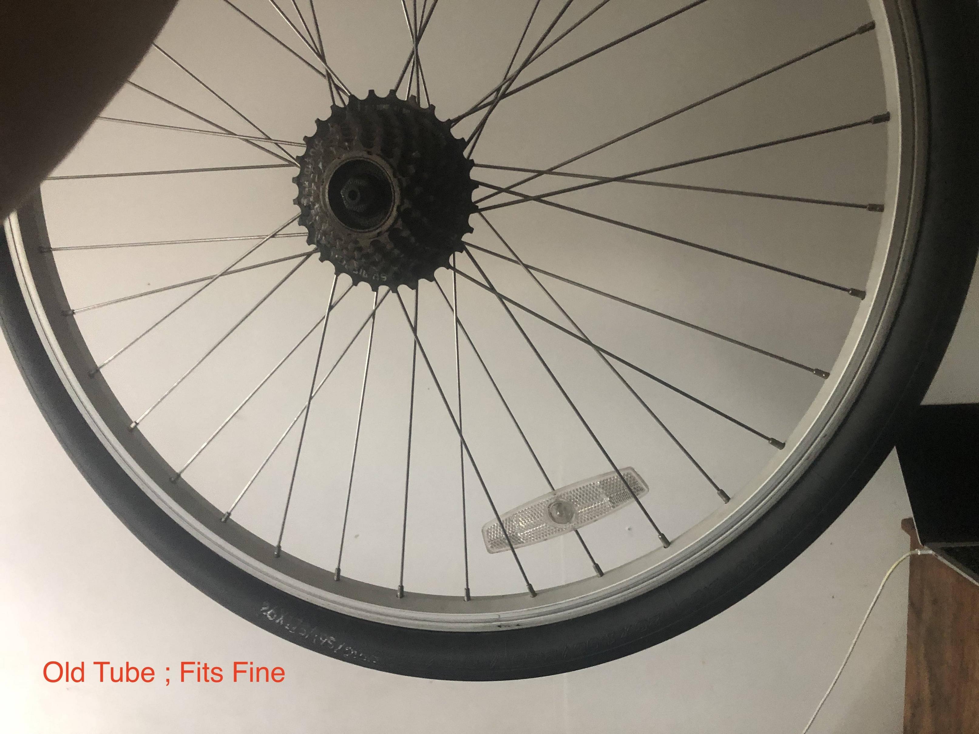 mountain bike Is this inner tube too big for the Rim? Bicycles