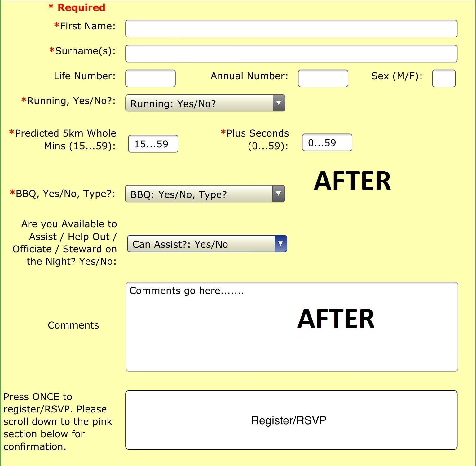 css Vertical center label with text area and with select and with