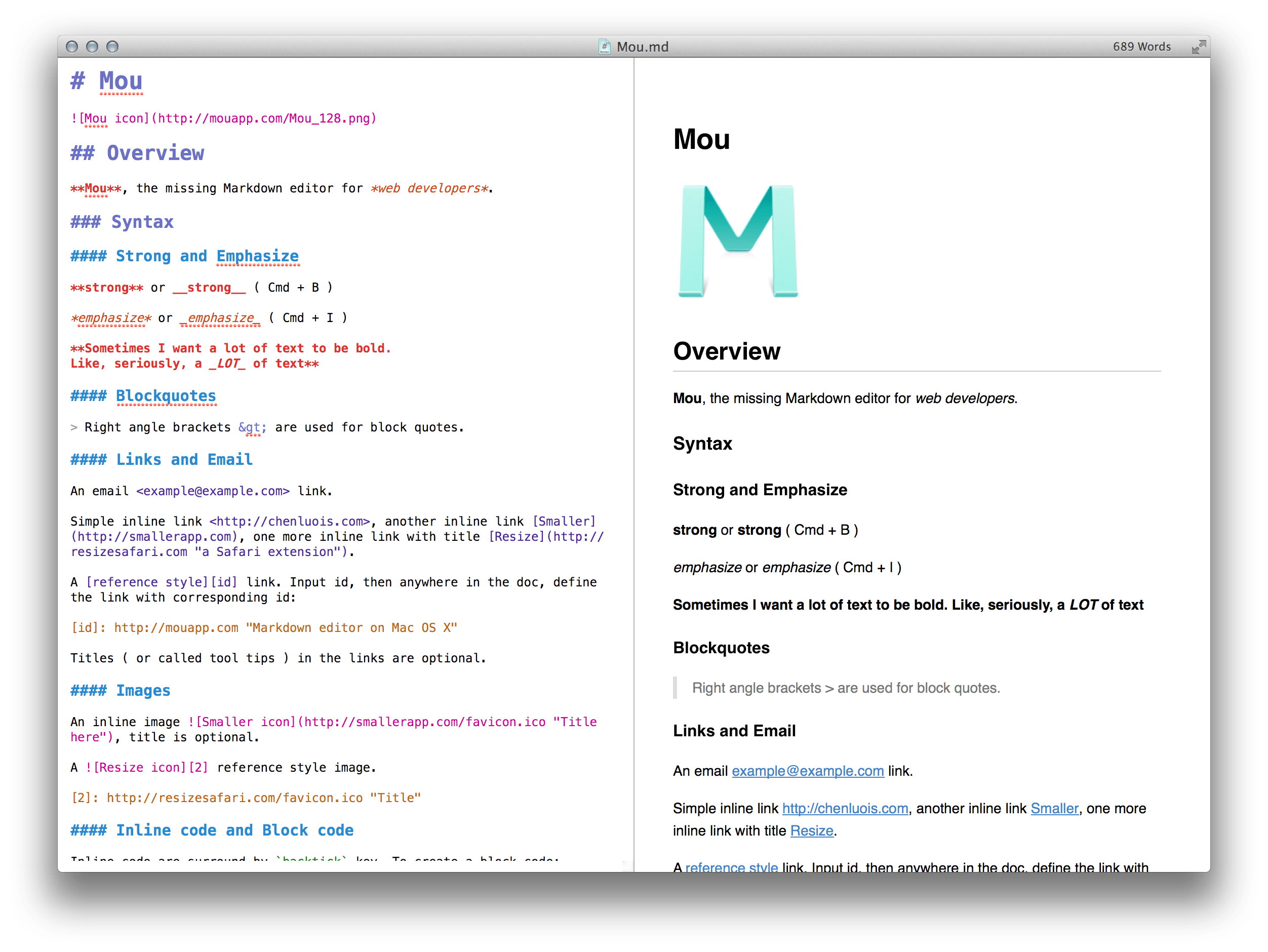 Editor ou aplicação de notas com suporte para Markdown?