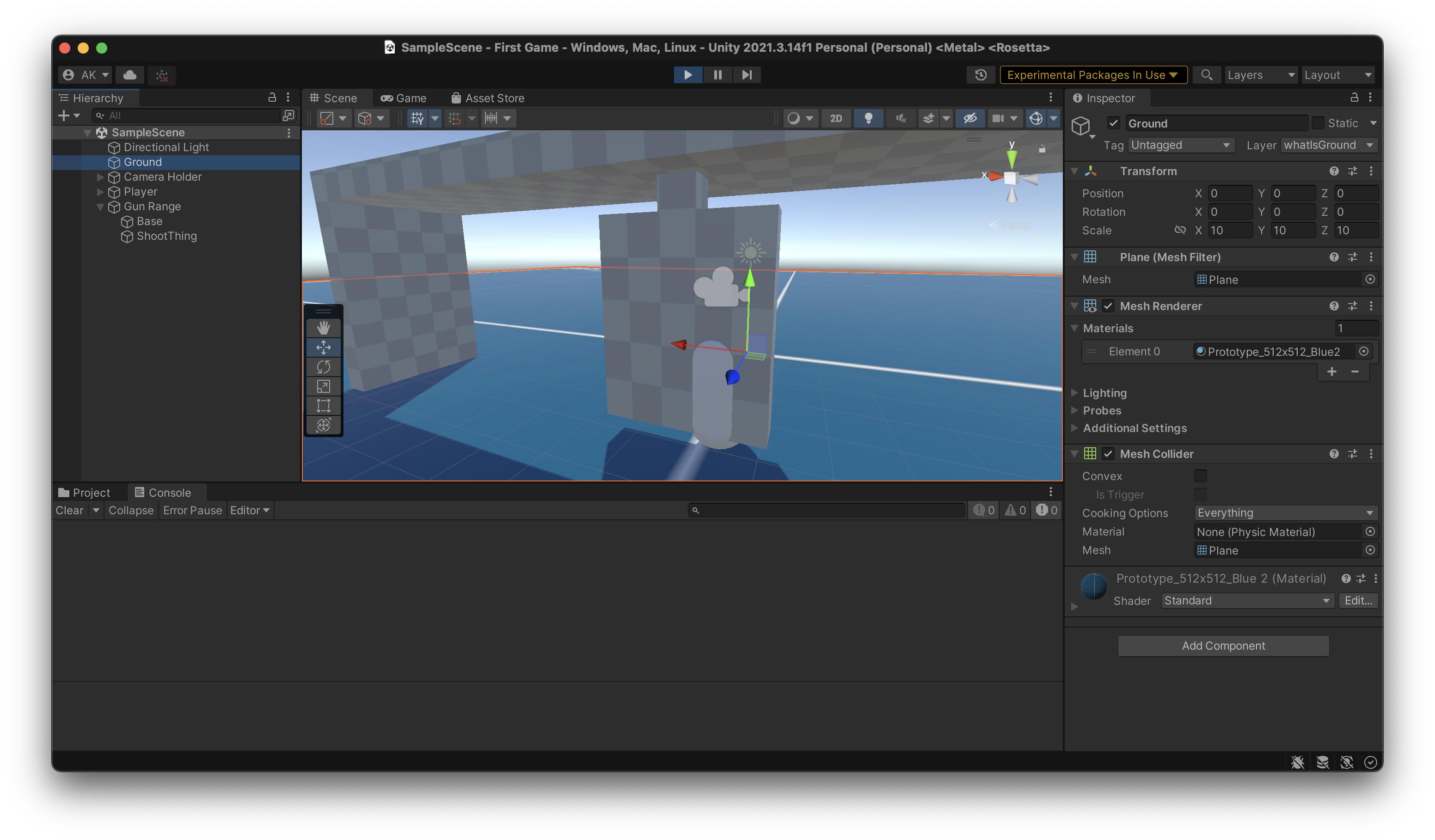 c How to prevent character from going through walls. Unity Stack