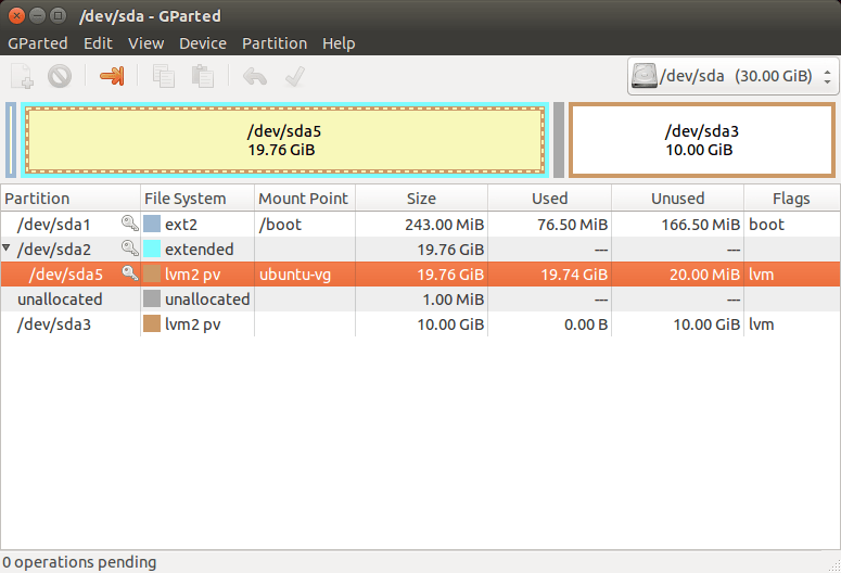 partitioning Move space from one partition to the other Ask Ubuntu