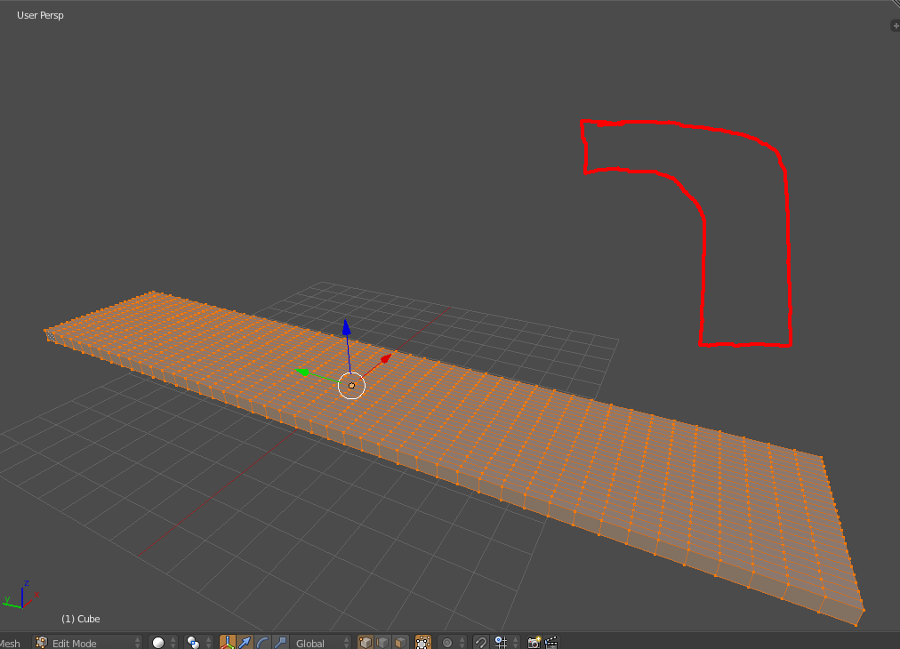 How to curve a flat object? Blender Stack Exchange