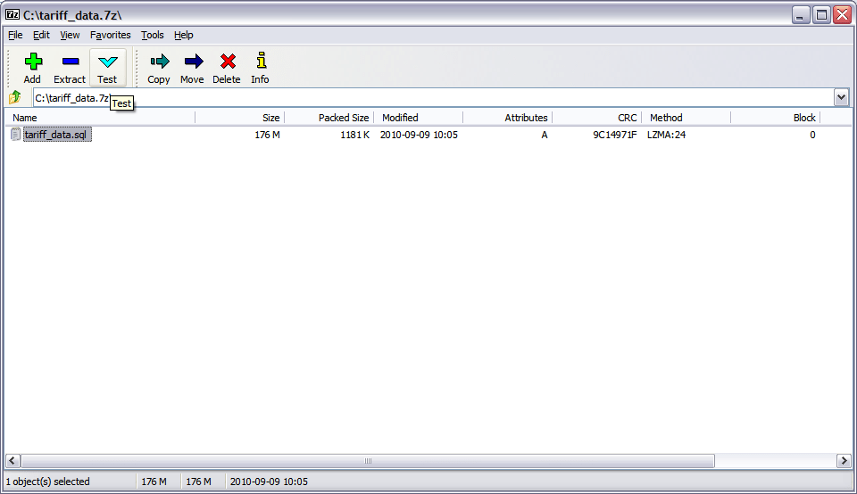 archiving Testing archive with 7zip Super User