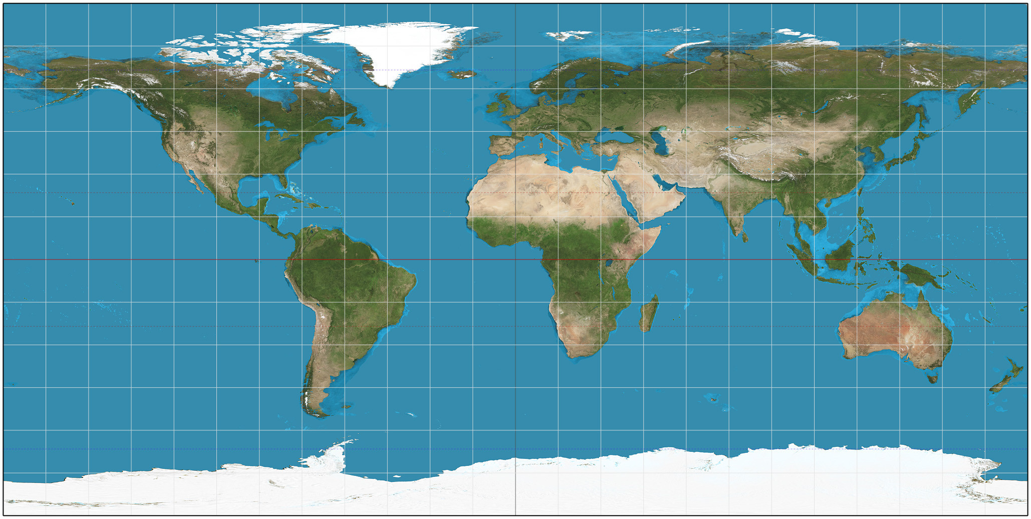 Scientists try to fix flat maps with new double-sided projections