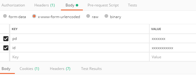 spring POST request with ContentType application/xwwwform