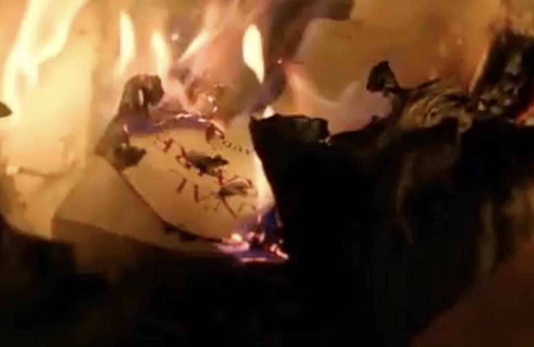 reference What were the books being burnt in Jojo Rabbit