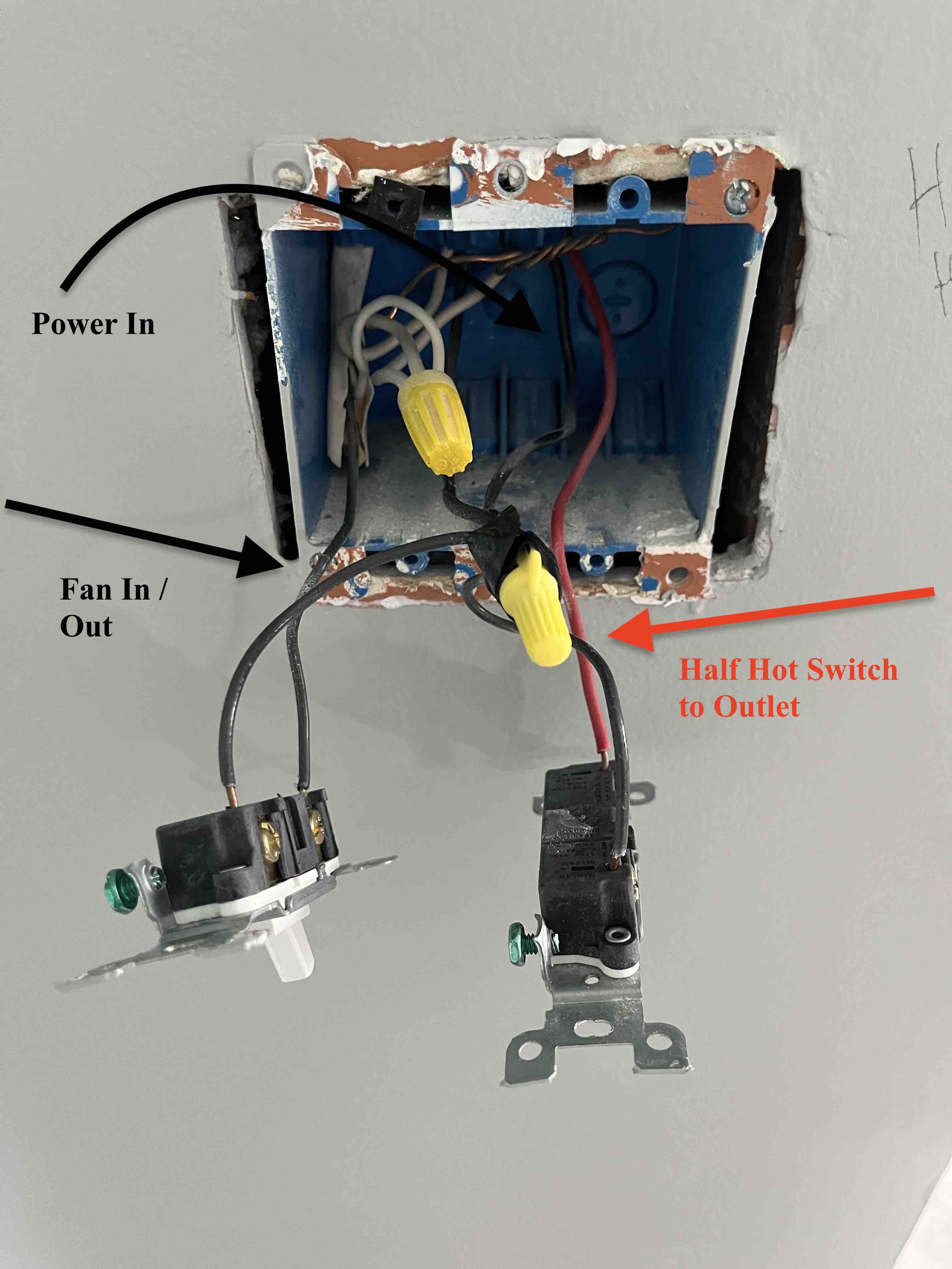 electrical - Half Hot Outlet Question - Home Improvement Stack Exchange