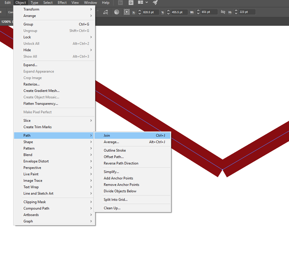 How do I tidily join up lines in illustrator? Graphic Design Stack