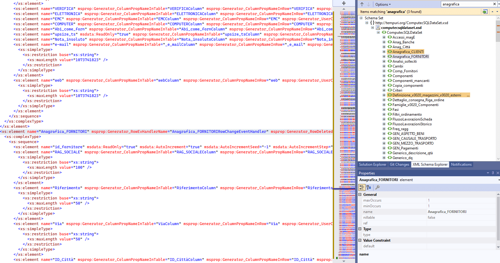 Xml Free version of Visual XML/XSD Editor