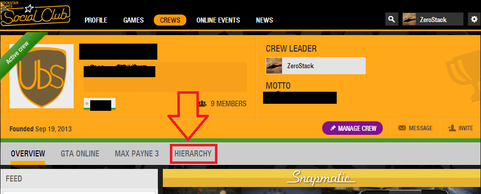 rockstargames social club How do I view my crew title in GTA Online
