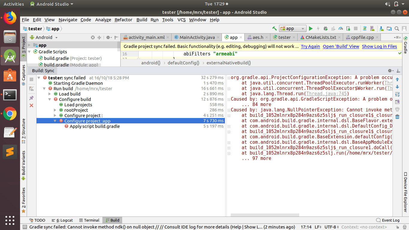 java How to use ffmpeg build libraries in Android studio? Stack Overflow