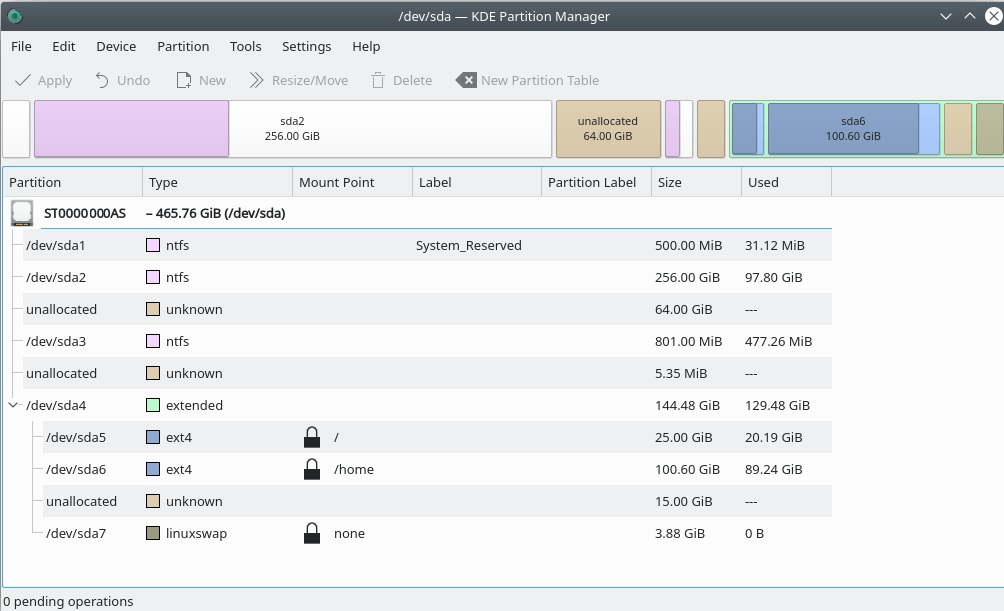 partitioning How Do I Move/Reorder Partitions? Super User