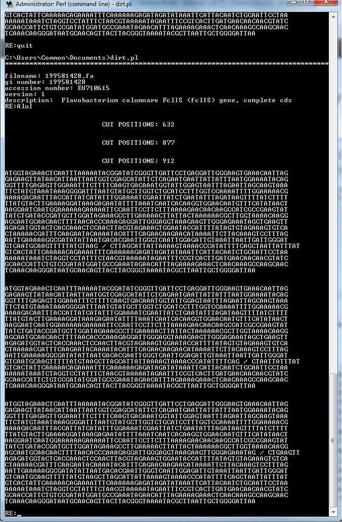 Perl Sort hash to match order of array of cutsites Stack Overflow