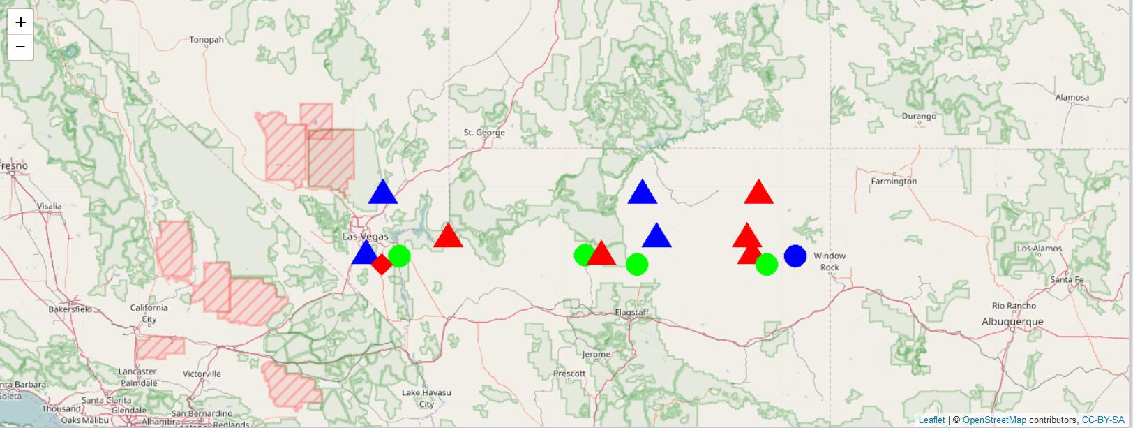 Leaflet legend in R based on color and shape Stack Overflow