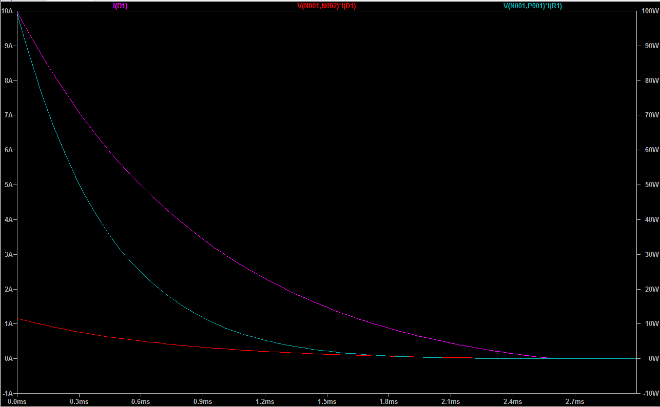 Electrical Can the inductive kick be discharged without a