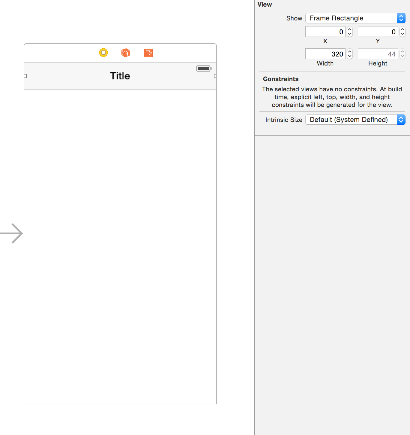 Xcode ios7 navigation bar height resize using storyboard iTecNote