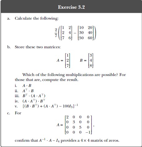 Re: Complete Beginner Learning Issue With Matrix Multiplication - Stack Overflow