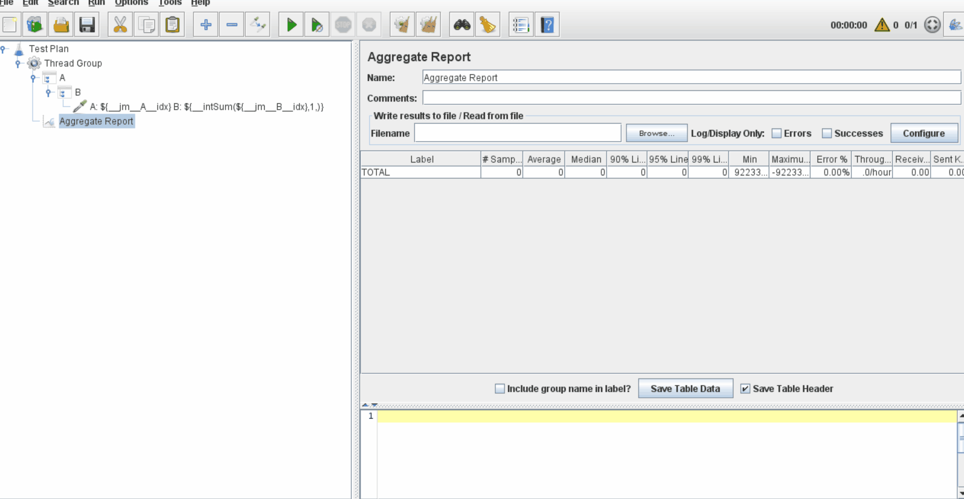 testing How to use Jmeter to iterate over multiple parameters and get