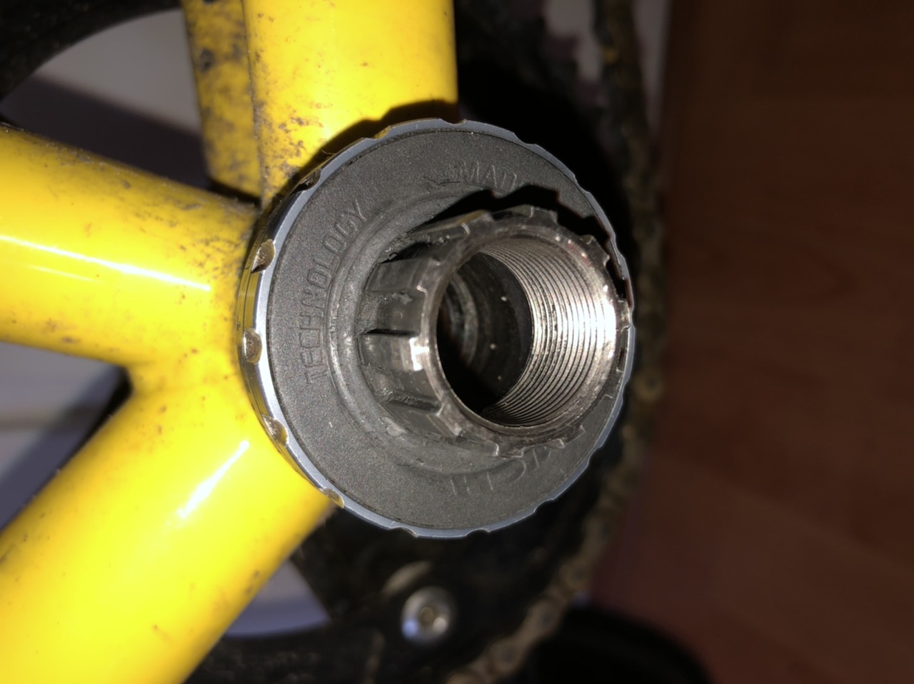 Help me fix a loose pedalarm on a fixie! Bicycles