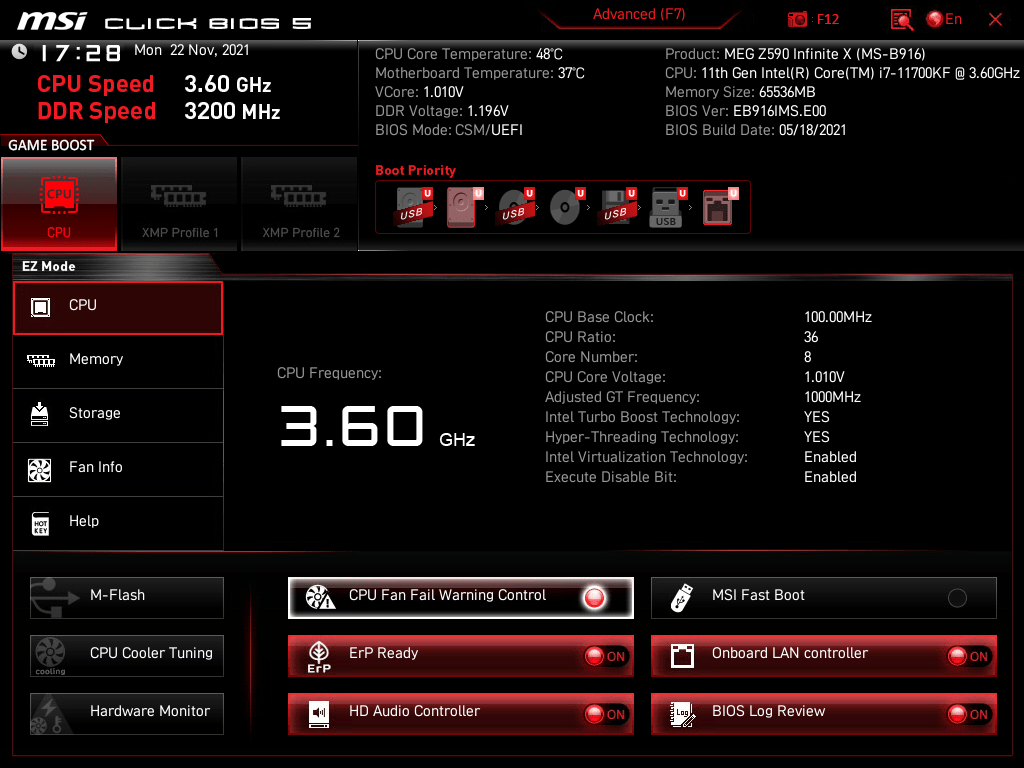 water cooling How do I explain to my MSI BIOS that I don't have a