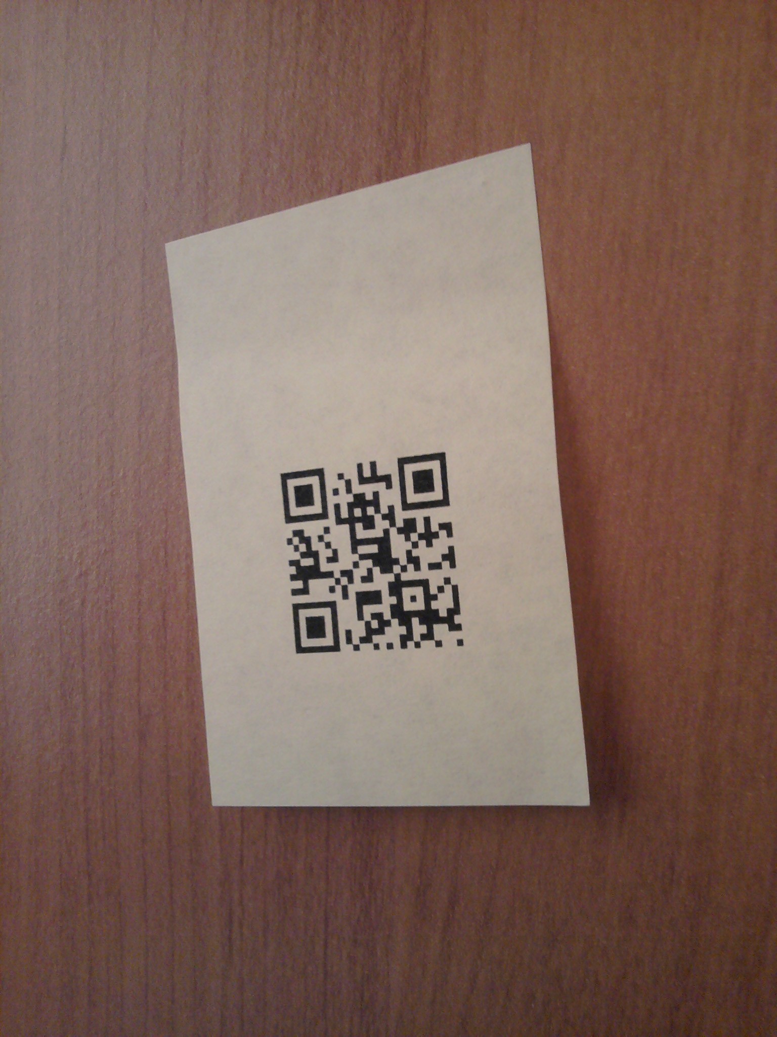 barcodes Is there an easy and cheap way to print qr codes on postit