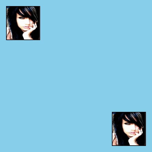 image processing How to place a GIF on another GIF with