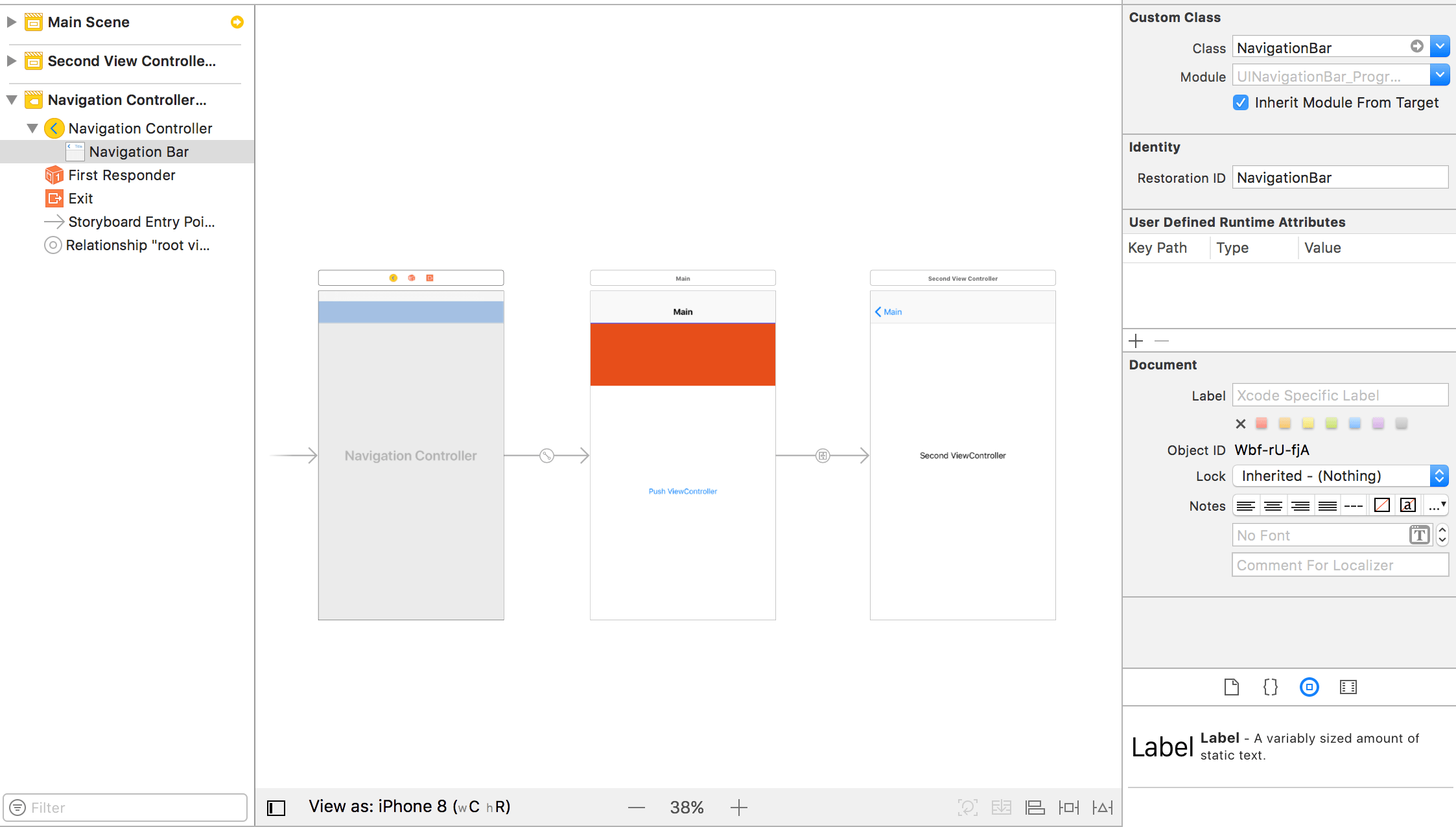 uinavigationbar iOS 11 navigation bar height customizing Stack Overflow