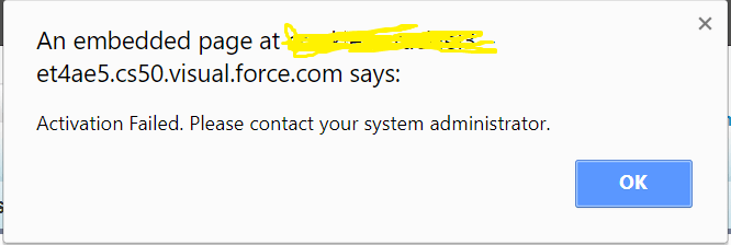 marketing cloud Error in Triggered Send Salesforce Stack Exchange