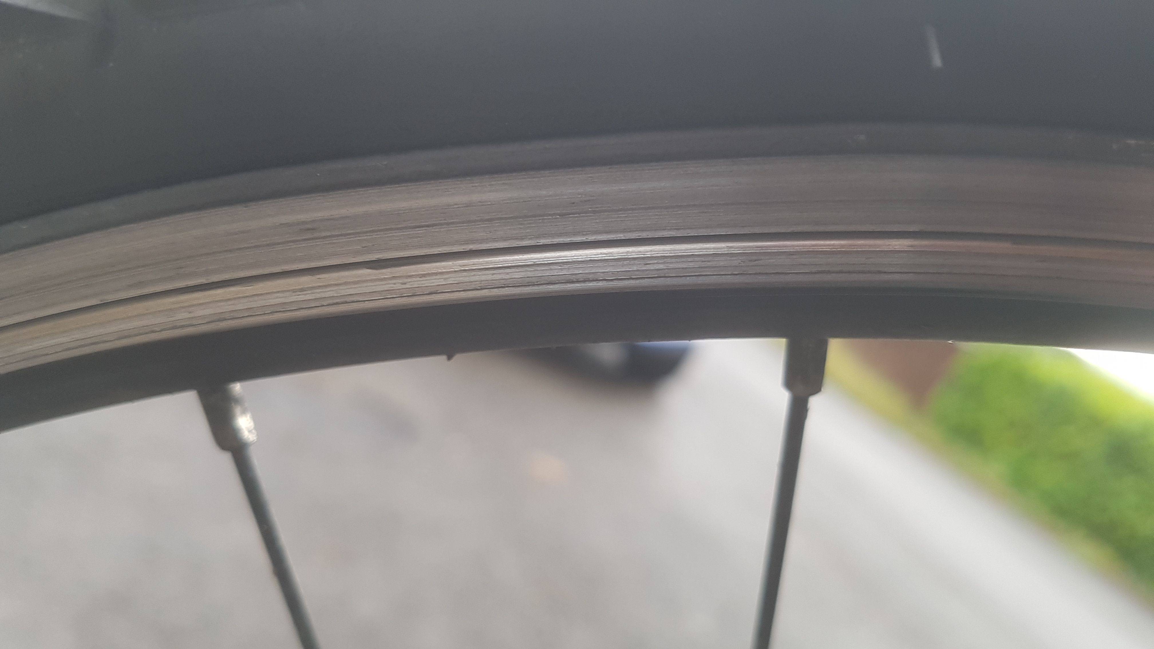 wheels How dangerous are my worn rims? Bicycles Stack Exchange
