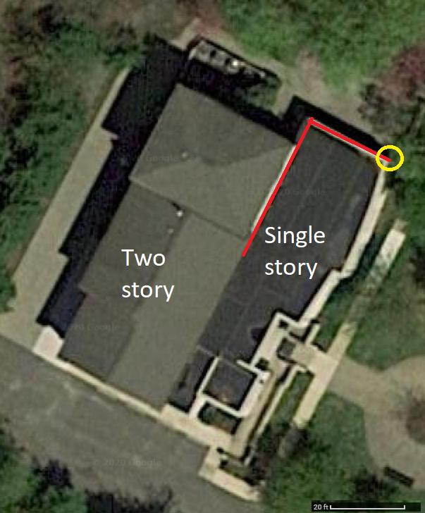 Wiring How to run this conduit for security cameras across a flat