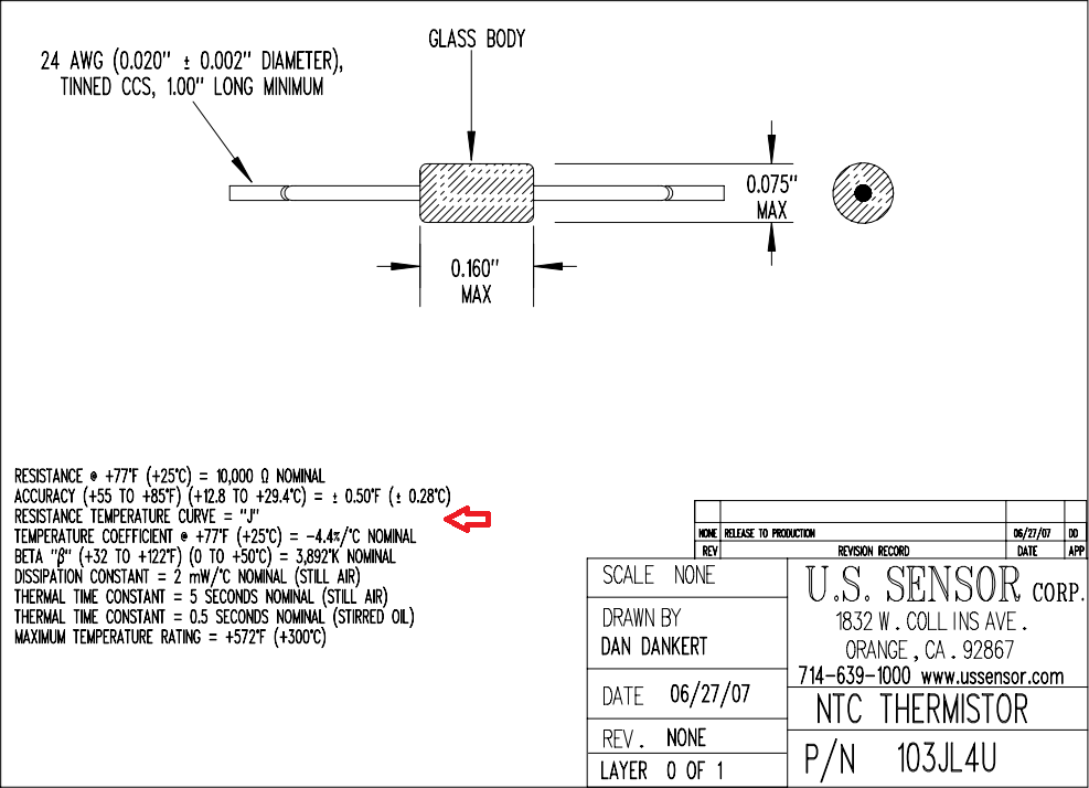 Thermistor types Electrical Engineering Stack Exchange