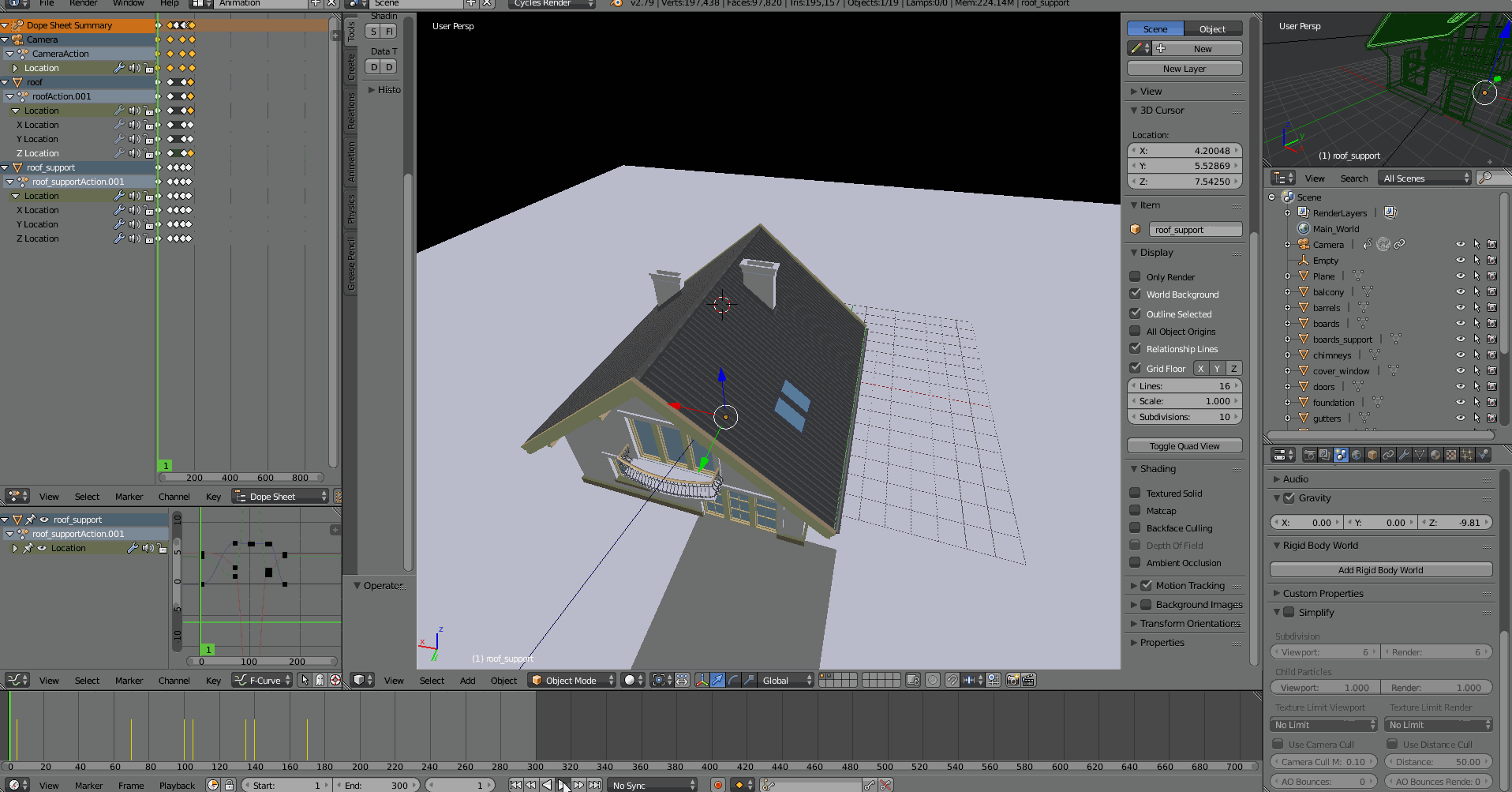 animation How to copy movements from one object to another? Blender
