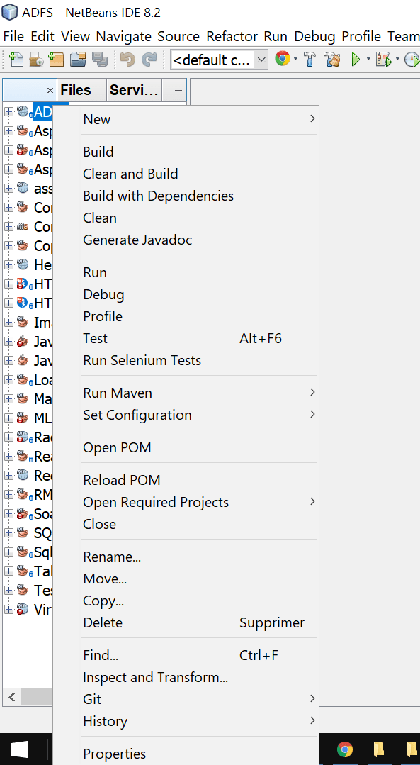How to reduce height of menus in Netbeans Stack Overflow