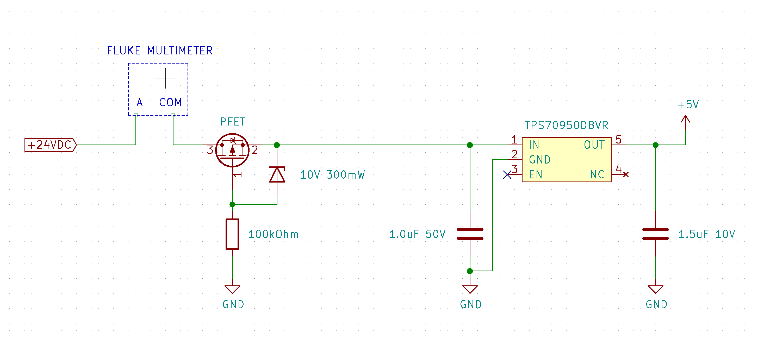 Electronic 5V LDO blowing up only when testing current draw