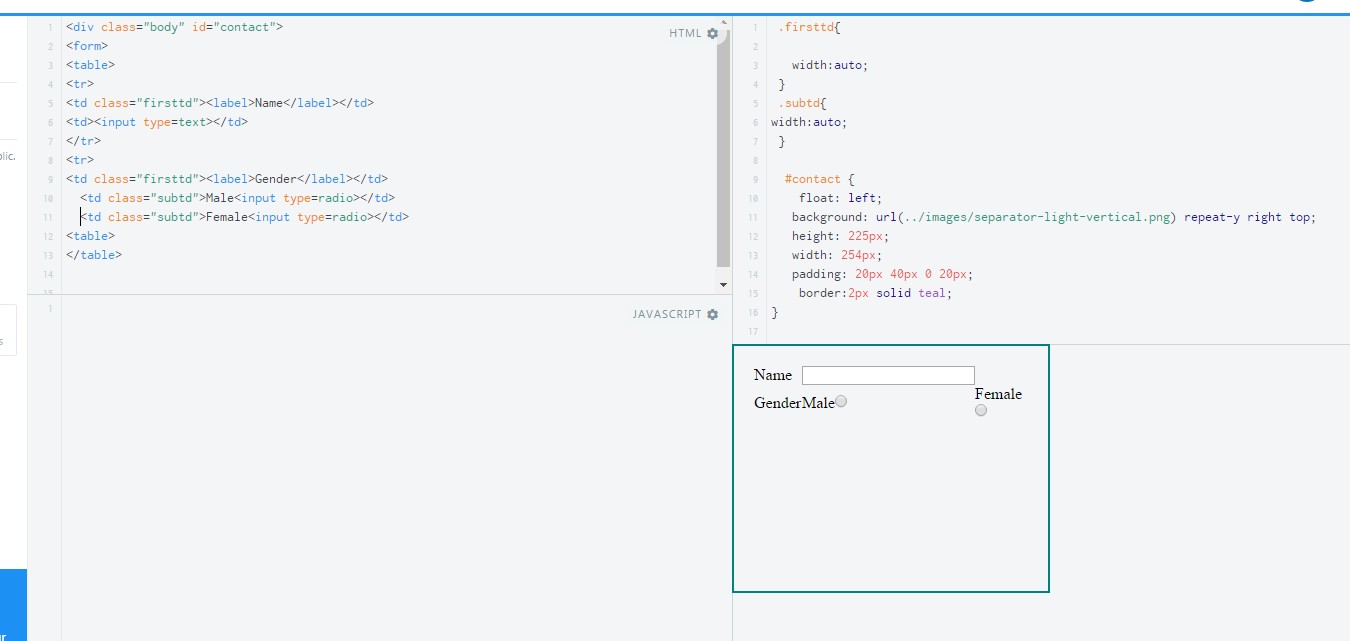 javascript How to reduce padding in css? Stack Overflow