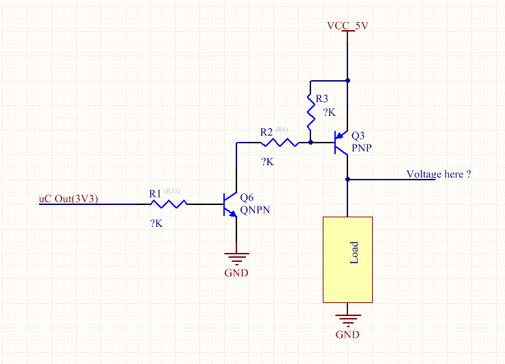 transistors Calculating high side switching resistor values, Vout, and heat Electrical
