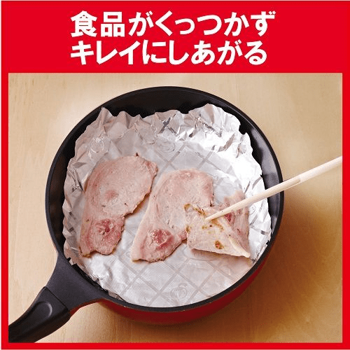 [Answered] Culinary purpose of frying pan foil sheet for cooking fish