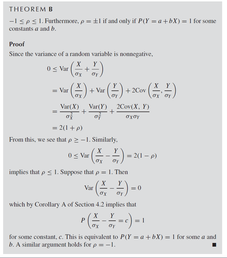 probability Reason for division by standard deviations in proof of